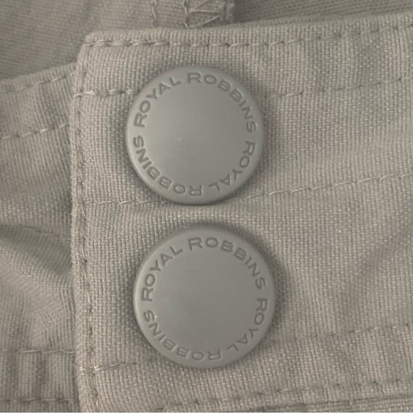 ROYAL ROBBINS Stretch Hiking Pants Water Resistant Gray - Picture 11 of 16